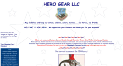Desktop Screenshot of herogearstore.com